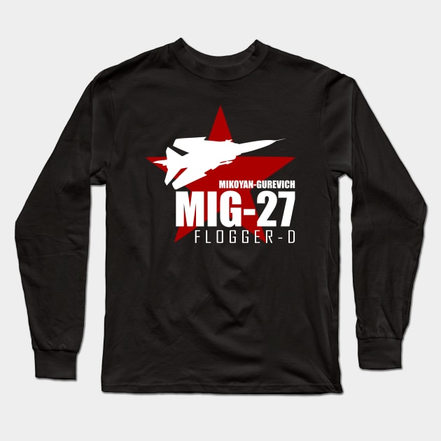 Mig-27 Flogger D Long Sleeve T-Shirt by TCP